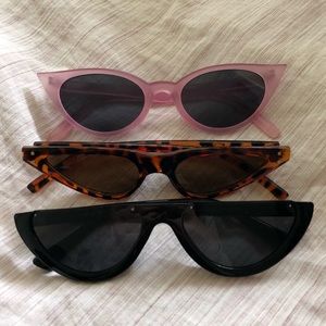 Set of 3 sunglasses